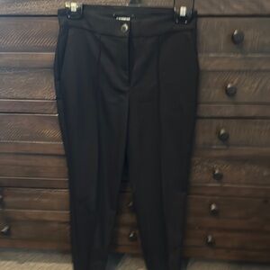 Express Black Ankle Cropped Pants